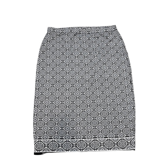 Max Studio Womens Pencil Black Casual Skirt Large - Picture 1 of 5